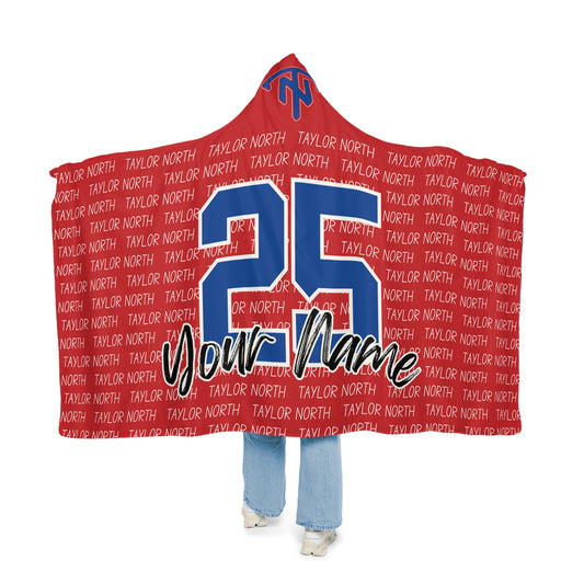 Customizable Team Spirit Snuggle Blanket - Perfect for Taylor North Fans!