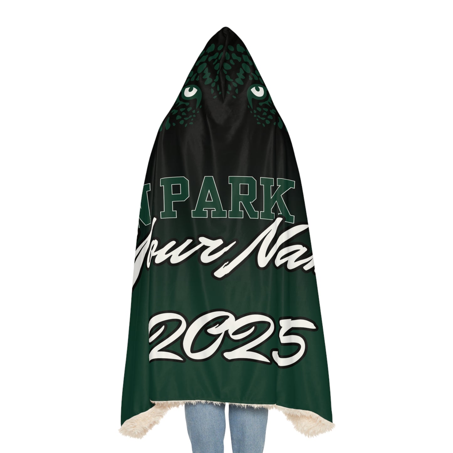 Customizable Team Spirit Snuggle Blanket - Perfect for Allen Park Cheer Fans!