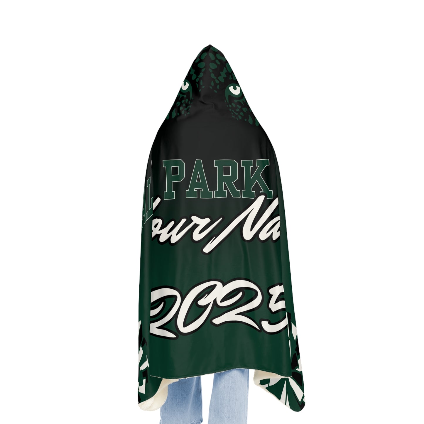 Customizable Team Spirit Snuggle Blanket - Perfect for Allen Park Cheer Fans!