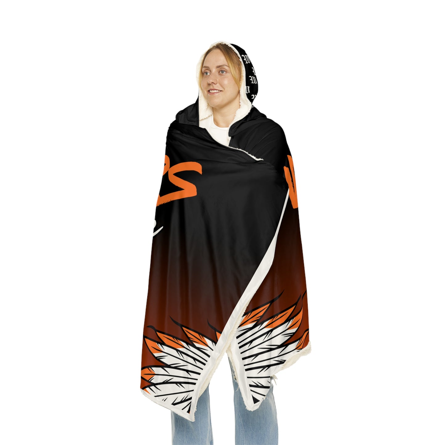 Customizable Team Spirit Snuggle Blanket - Perfect for Warriors Fans!