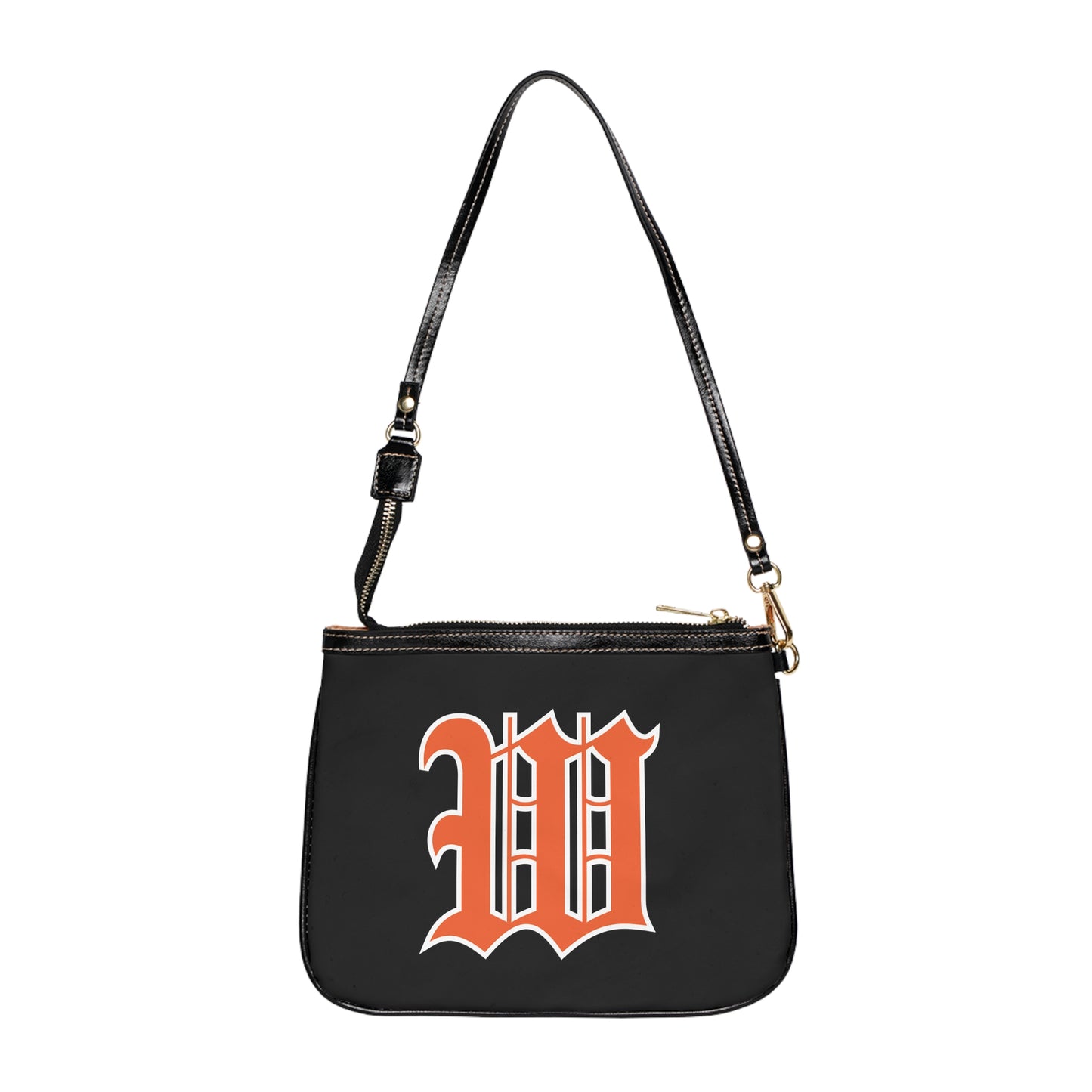 Chic Small Shoulder Bag with Bold Graphic Design