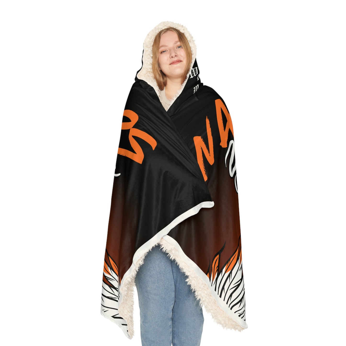 Customizable Team Spirit Snuggle Blanket - Perfect for Warriors Fans!