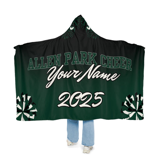 Customizable Team Spirit Snuggle Blanket - Perfect for Allen Park Cheer Fans!