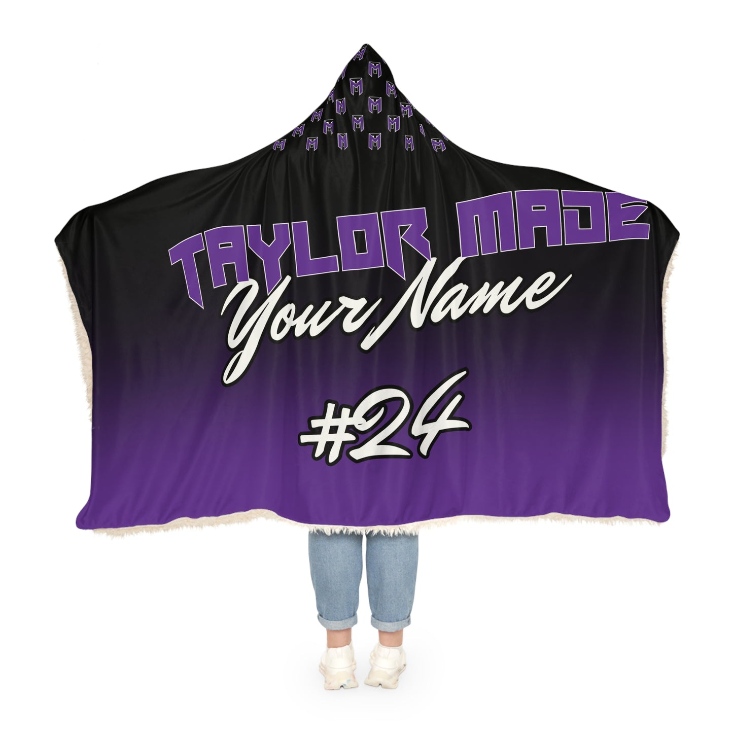 Customizable Team Spirit Snuggle Blanket - Perfect for Taylor Made Fans!