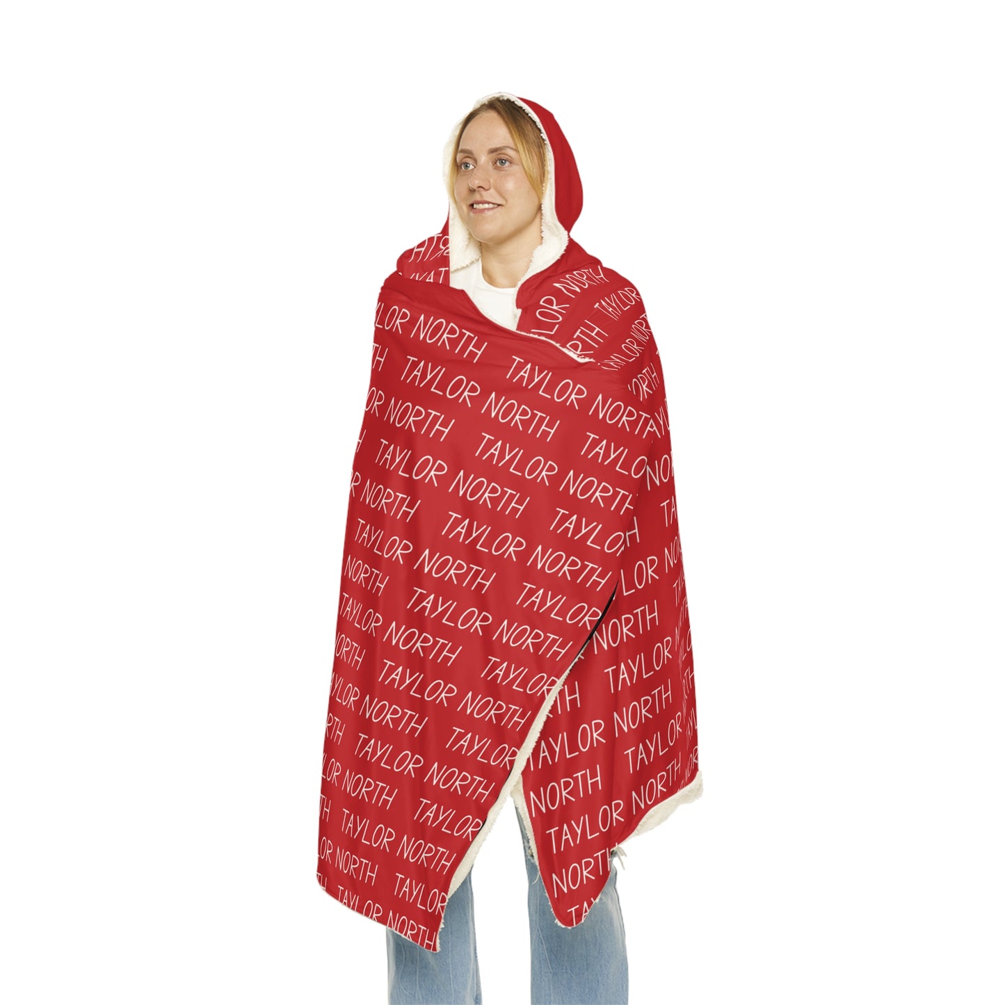Customizable Team Spirit Snuggle Blanket - Perfect for Taylor North Fans!