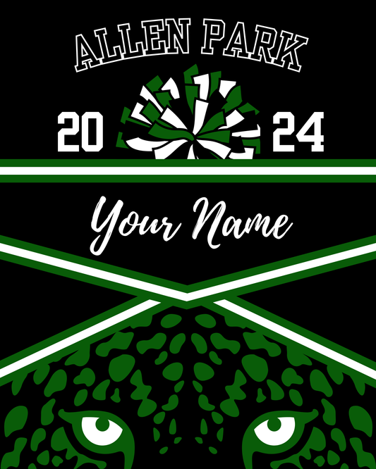 Allen Park Cheer Blanket